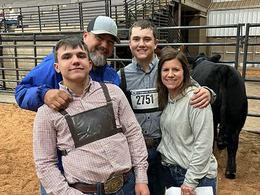 The Liebhart Family Shows Together