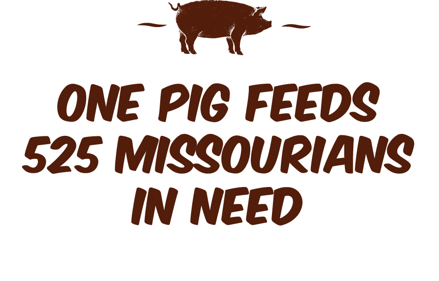 Hogs for Hunger Graphic