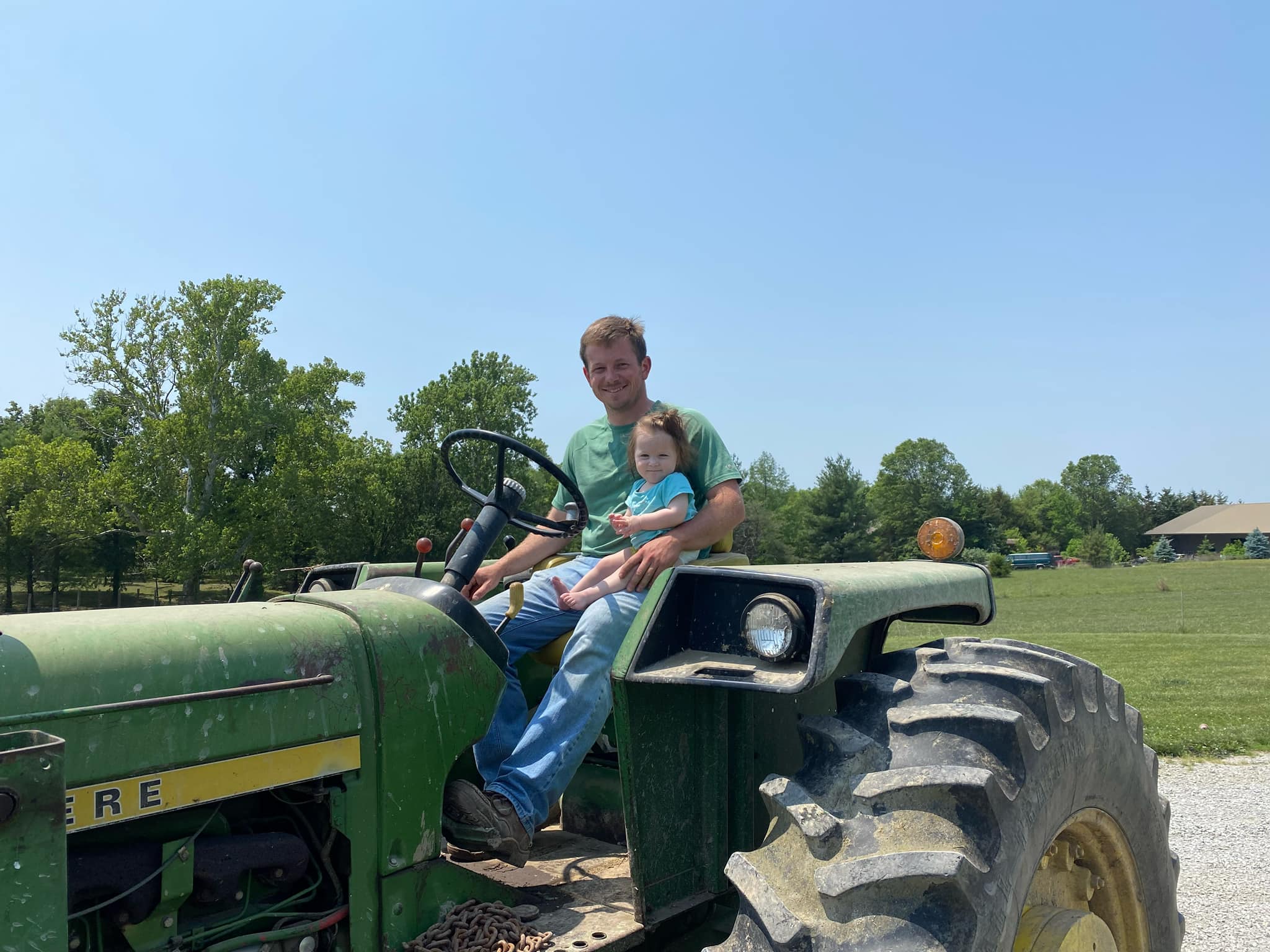 Blake and Clara out on the farm Blake and Clara out on the farm
