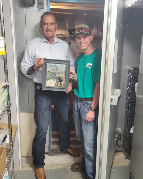 Lucas partnered with Mo Governor Mike Kehoe for Hogs for Hunger 2024 Lucas partnered with Mo Governor Mike Kehoe for Hogs for Hunger 2024